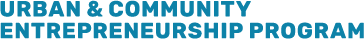 Urban & Community Entrepreneurship Program