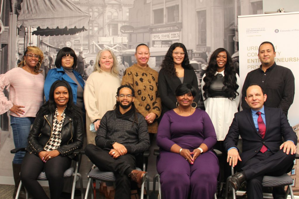 11 of the 12 graduates of the IEE's 2021 Community Power to Prosper program